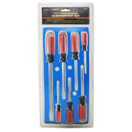 Cal Hawk Tools CSDE08 Cal Hawk Tools CSDE08 8 Pieces Electricians Screwdriver Set Cal Hawk Tools CSDE08 Cal Hawk Tools CSDE08 8 Pieces Electricians Screwdriver Set